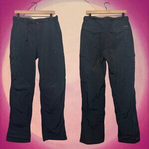 Columbia Hiking Pants Cargo Nylon Baggy Pants